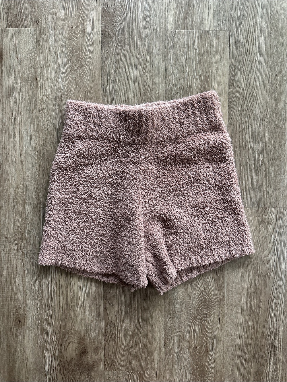 SKIMS Cozy Knit Shorts Dusty Pink S/M Lounge Comfy